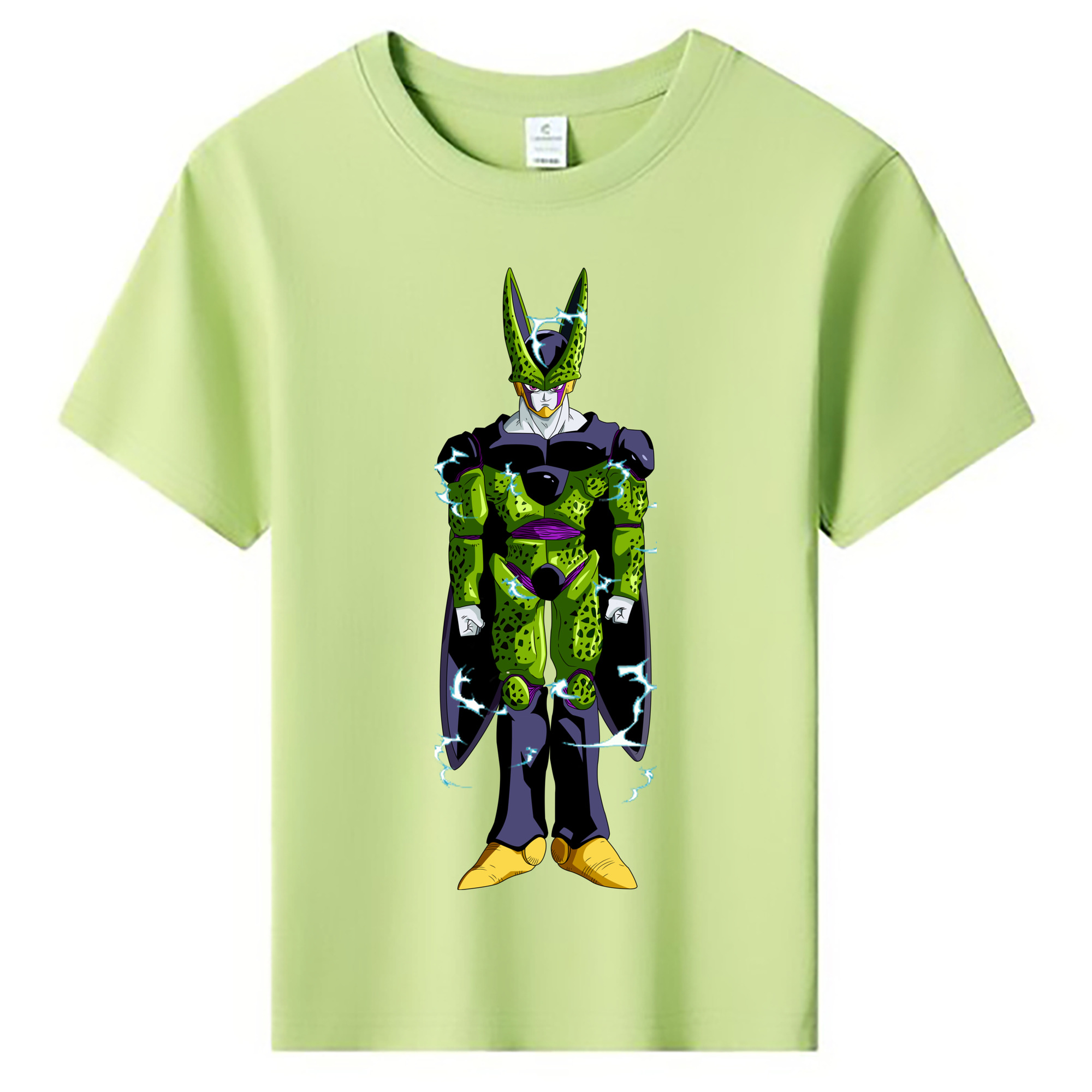 （画像用） ドラゴンボール セル DRAGON BALL Cell 綿100％キッズTシャツ（フロントプリント）